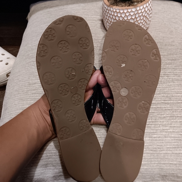 Tory Burch Black and Brown Women's Sandals 7.5 - Picture 3 of 4